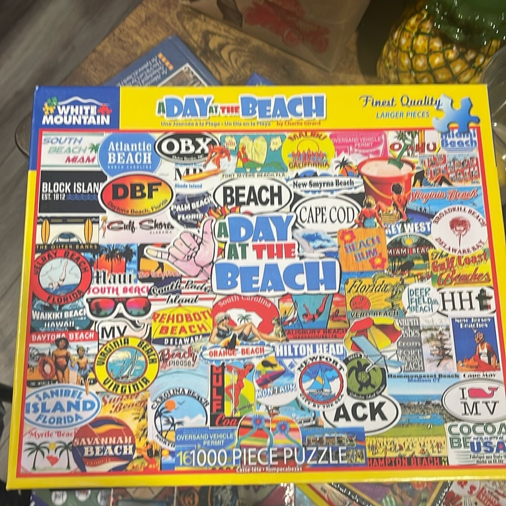 1000 Day at the Beach Puzzle